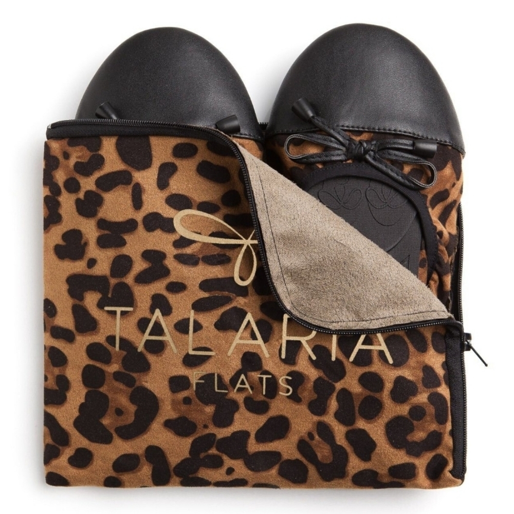 Talaria Flats Women's Size 7 Leopard Print NWOT